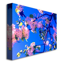 Amy Vangsgard  Pink Flowering Canvas Art 18 x 24 Image 3