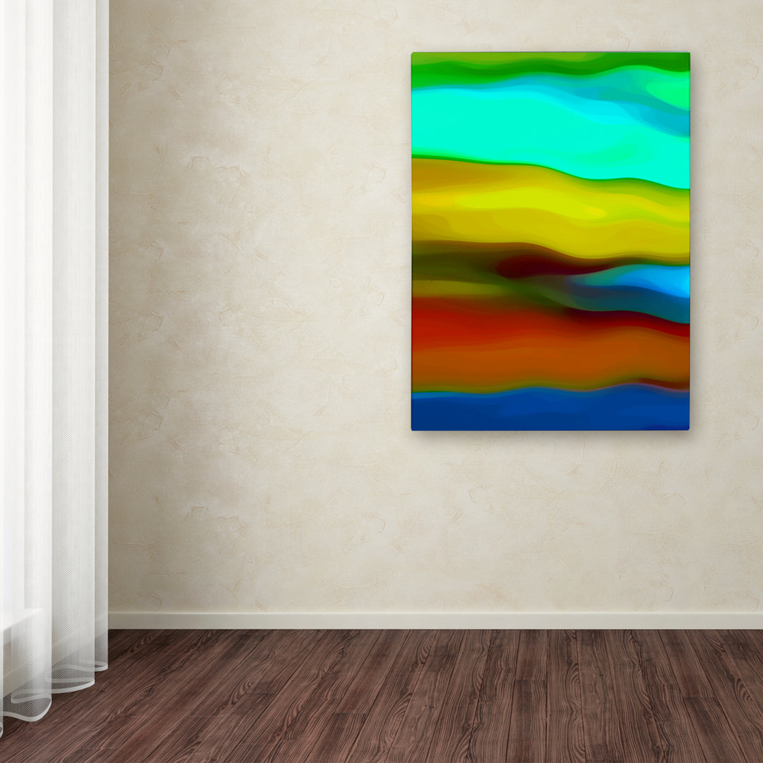 Amy Vangsgard River Runs Through Vertical 1 Canvas Art 18 x 24 Image 3