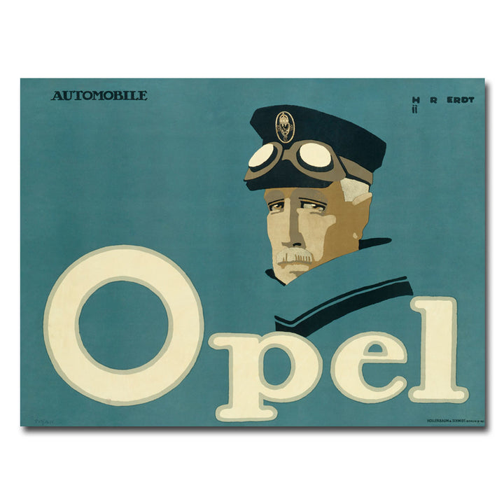 Hans Rudi Erdt Opel 1911 Canvas Art 18 x 24 Image 1