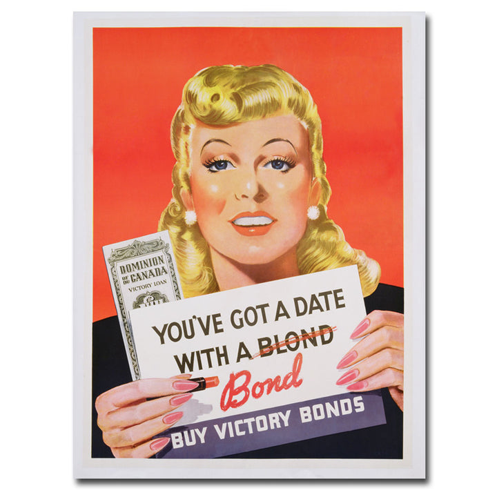 Youve got a Date with a Bond Canvas Art 18 x 24 Image 1
