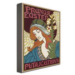 Louis Rhead Prangs Easters Publications 1896 Canvas Art 18 x 24 Image 3