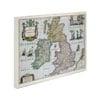 Map of Britain 1631 Canvas Art 18 x 24 Image 2
