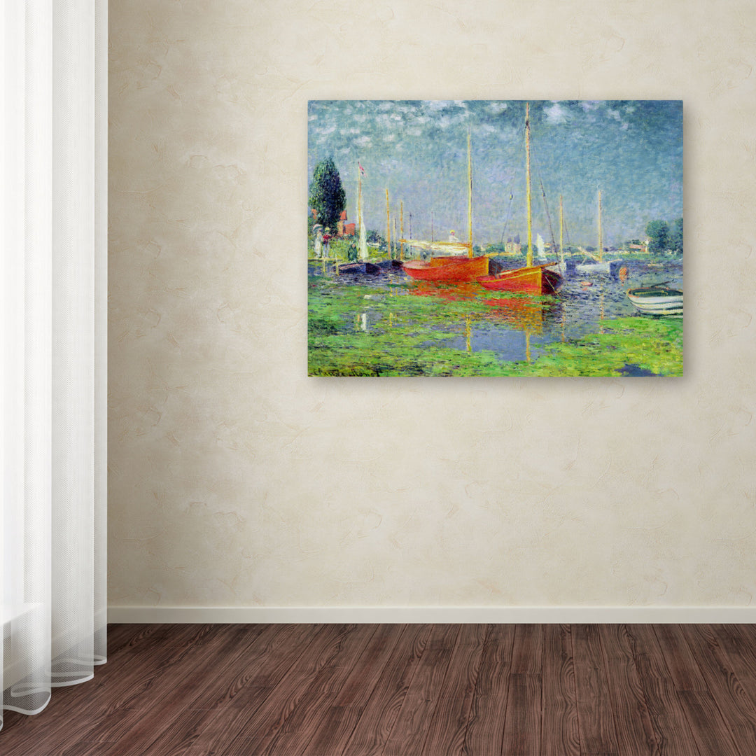 Claude Monet Argenteuil Canvas Art 18 x 24 Image 3