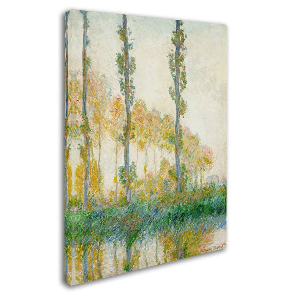 Claude Monet The Three Trees Autumn Canvas Art 18 x 24 Image 2