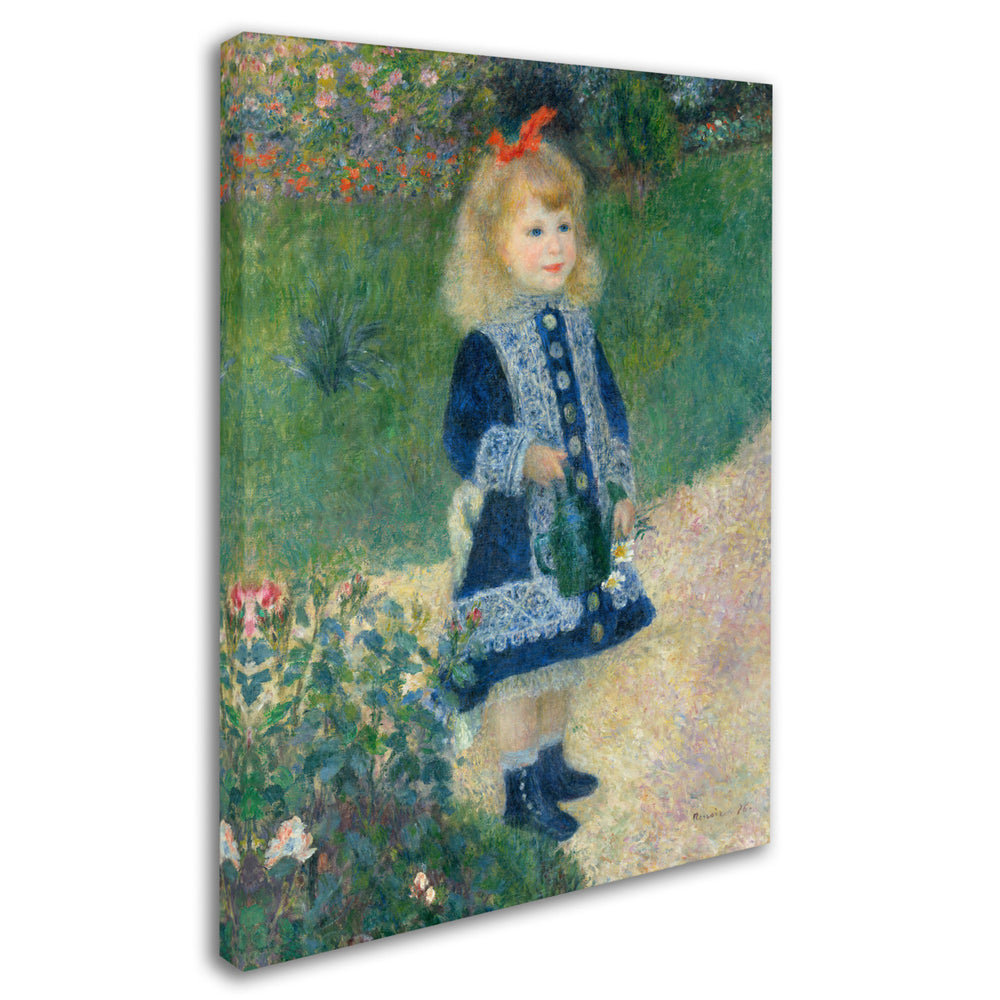 Pierre Renoir A Girl With a Watering Can Canvas Art 18 x 24 Image 2