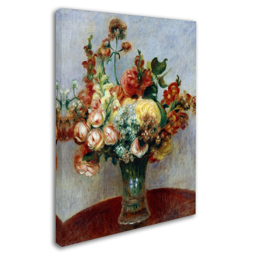 Pierre Renoir Flowers In a Vase 1898 Canvas Art 18 x 24 Image 2