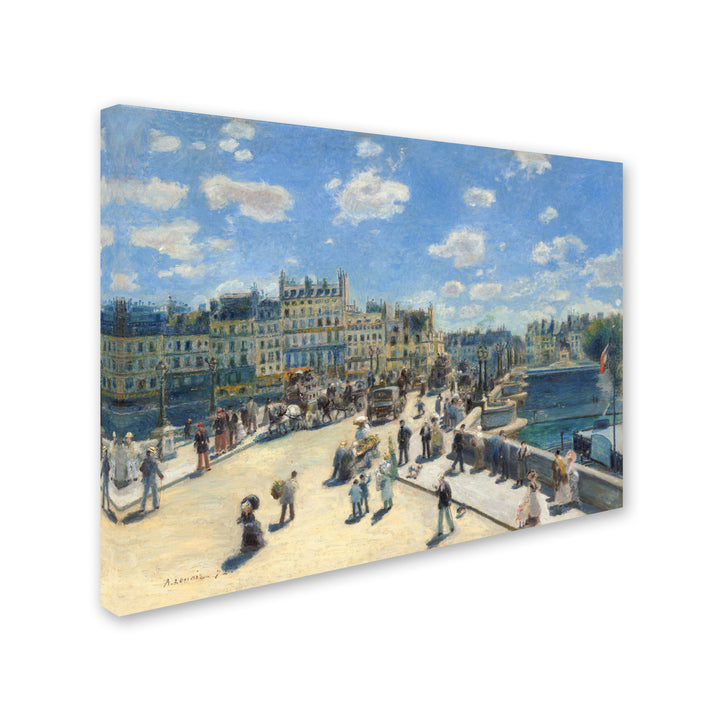 Pierre Renoir Pont Neuf Paris 1872 Canvas Art 18 x 24 Image 2