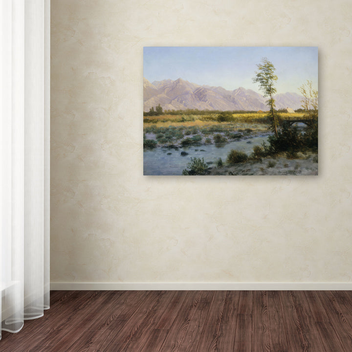 Albert Bierstadt Prairie Landscape Canvas Art 18 x 24 Image 3