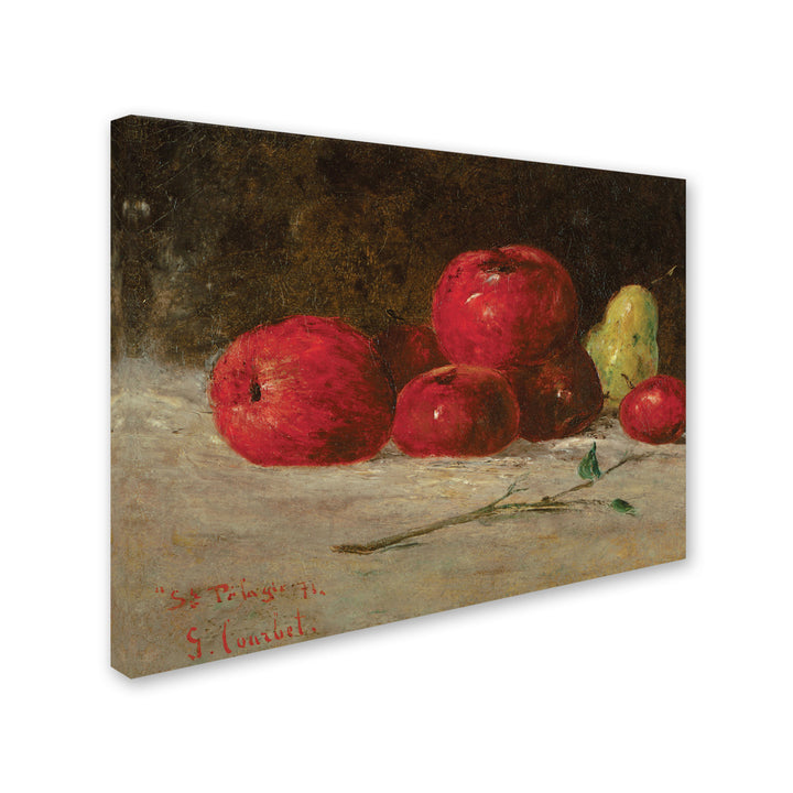 Gustave Courbet Still Life Apples and Pears Canvas Art 18 x 24 Image 2