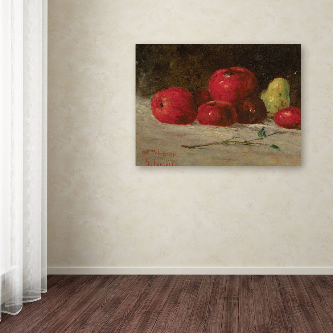 Gustave Courbet Still Life Apples and Pears Canvas Art 18 x 24 Image 3