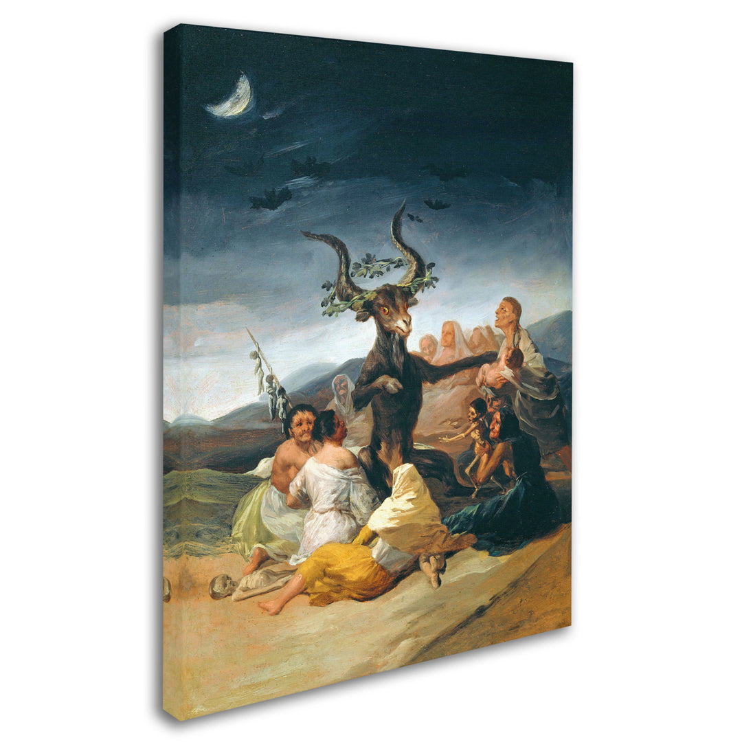 Francisco Goya The Witches Sabbath 1797-98 Canvas Art 18 x 24 Image 2
