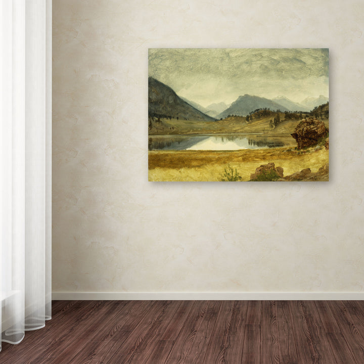 Albert Bierstadt Wind River Country Canvas Art 18 x 24 Image 3