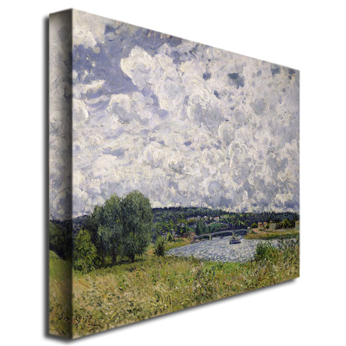 Alfred Sisley The Seine, Suresnes 1877 Canvas Art 18 x 24 Image 3