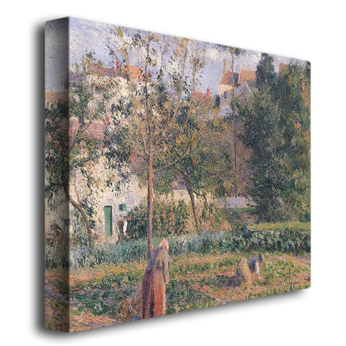 Camille Pissarro Vegetable Garden, Pontoise, 1879 Canvas Art 18 x 24 Image 3