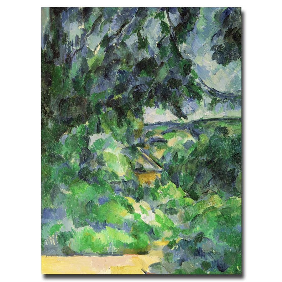 Paul Cezanne Blue Landscape 1903 Canvas Art 18 x 24 Image 1