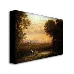 Claude Lorrain Landscape at Dusk Canvas Art 18 x 24 Image 3