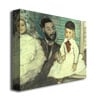 Edgar Degas Comte Le Pic and his Sons Canvas Art 18 x 24 Image 2