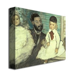 Edgar Degas Comte Le Pic and his Sons Canvas Art 18 x 24 Image 3