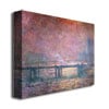 Claude Monet The Thames at Charing Cross Canvas Art 18 x 24 Image 2