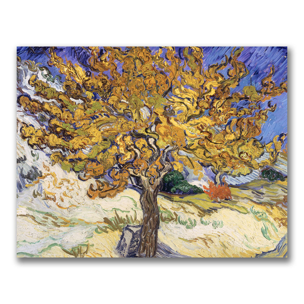 Vincent Van Gogh Mulberry Tree, 1889 Canvas Art 18 x 24 Image 1