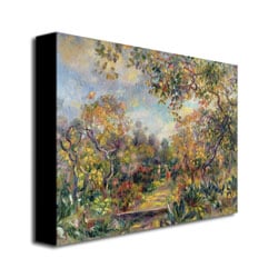 Pierre Renoir Landscape at Beaulieu Canvas Art 18 x 24 Image 3