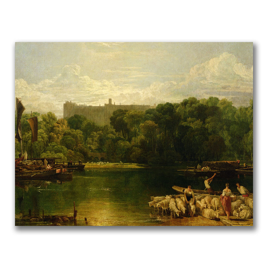 Joseph Turner Windsor Castle from the Thames Canvas Art 18 x 24 Image 1