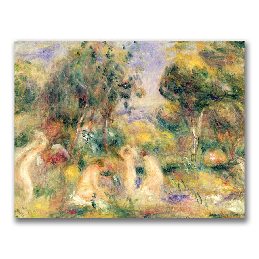 Pierre Renoir The Bathers Canvas Art 18 x 24 Image 1