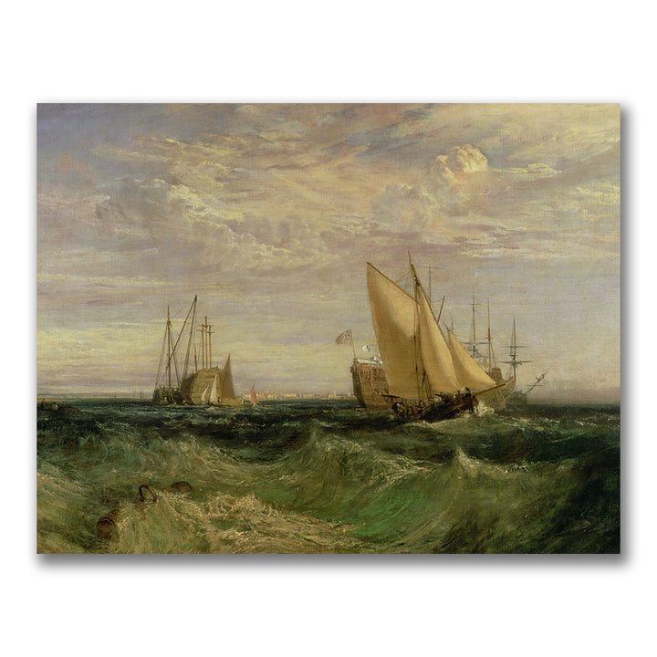 Joseph Turner The Confluence of the Thames Canvas Art 18 x 24 Image 1