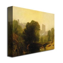 Joseph Turner Near the Thames Lock Windsor Canvas Art 18 x 24 Image 3