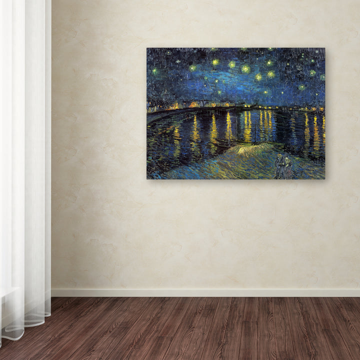 Vincent Van Gogh The Starry Night II Canvas Art 18 x 24 Image 3