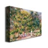 Pierre Renoir Garden of Les Colettes Canvas Art 18 x 24 Image 2