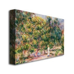 Pierre Renoir Garden of Les Colettes Canvas Art 18 x 24 Image 3