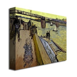 Vincent Van Gogh Le Pont De Trinquetaille Canvas Art 18 x 24 Image 3
