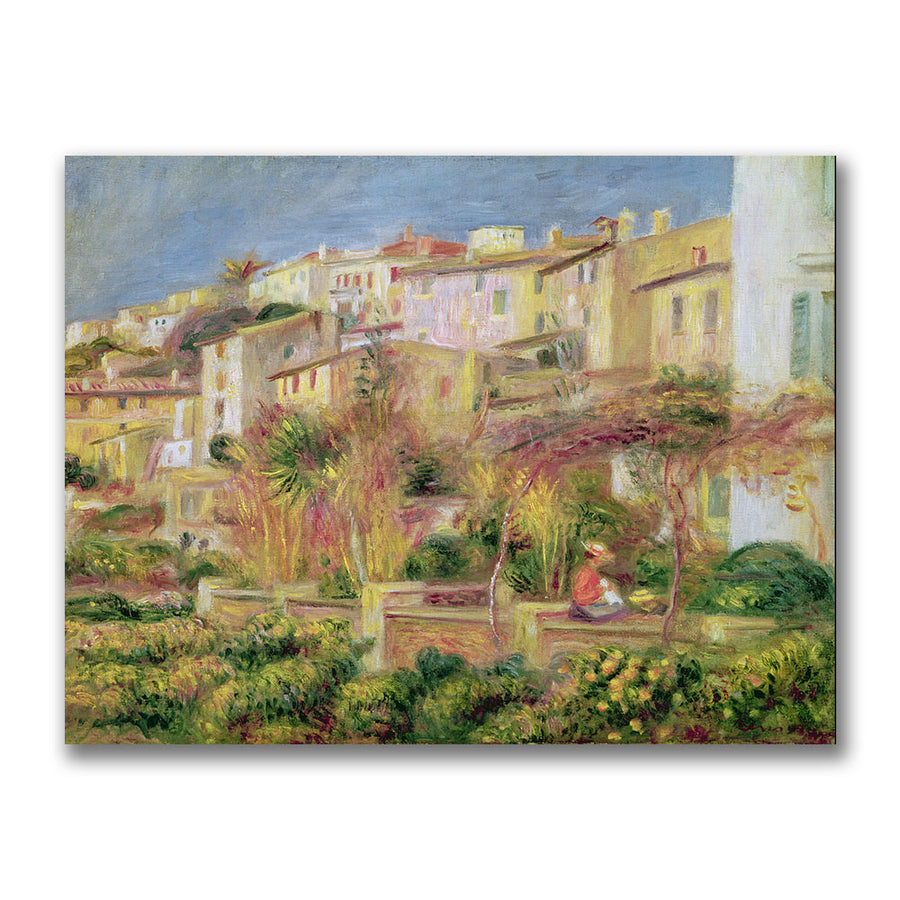 Pierre Renoir Terrace in Cagnes Canvas Art 18 x 24 Image 1