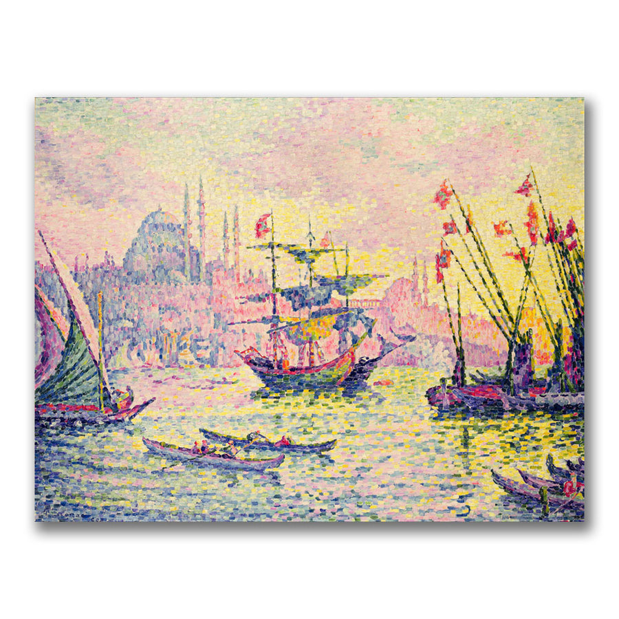 Paul Signac View of Constantinople Canvas Art 18 x 24 Image 1