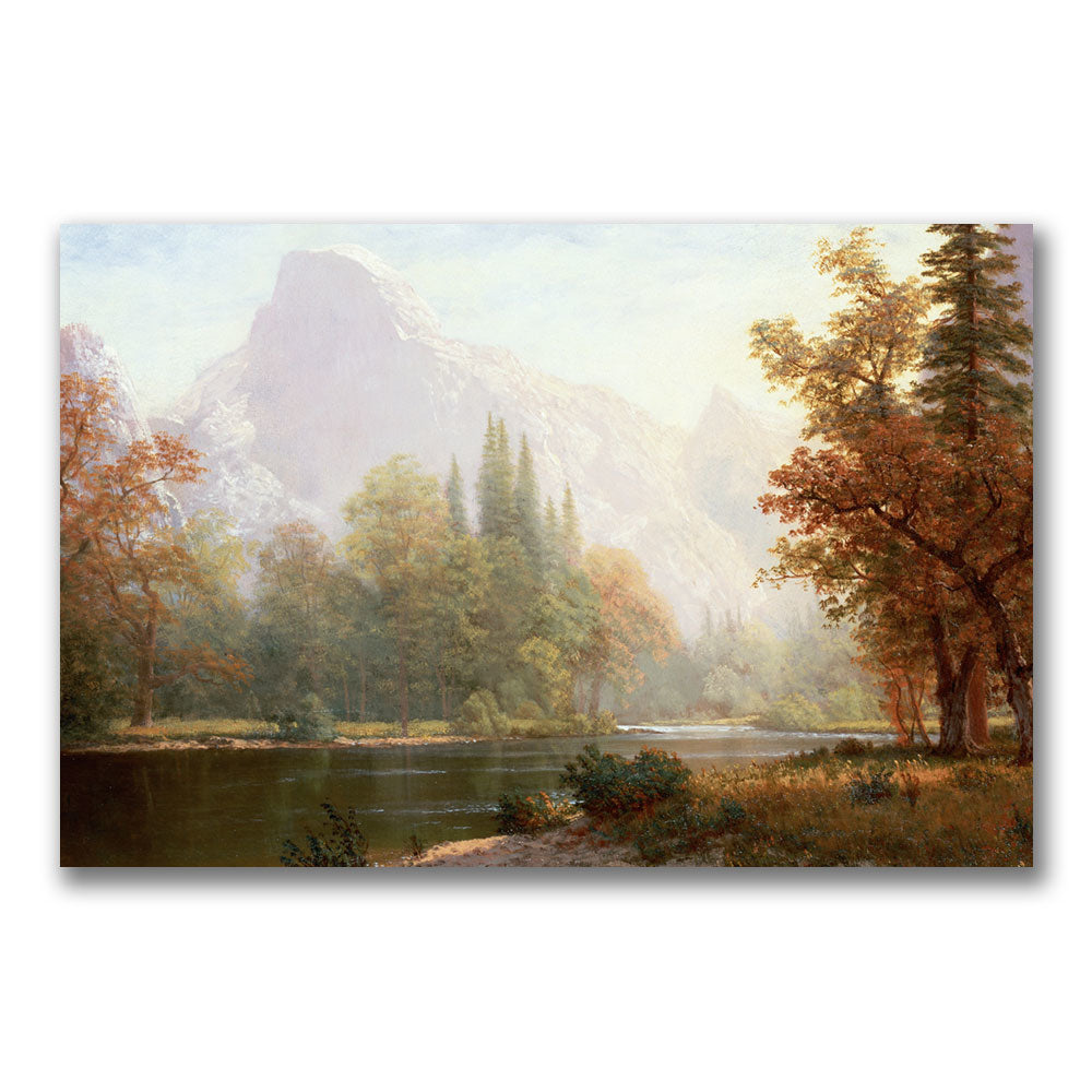 Albert Biersdant Half Dome Yosemite Canvas Art 18 x 24 Image 1