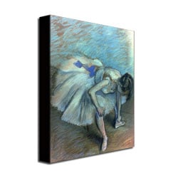 Edgar Degas Seated Dancer Canvas Art 18 x 24 Image 3