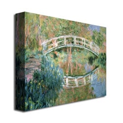 Claude Monet The Japanese Bridge, Giverny Canvas Art 18 x 24 Image 3