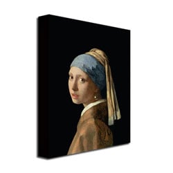 Jan Vermeer Girl with a Pearl Earring Canvas Art 18 x 24 Image 3