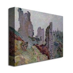 Jean Baptiste Guillamin Ruins in the Fog Canvas Art 18 x 24 Image 3