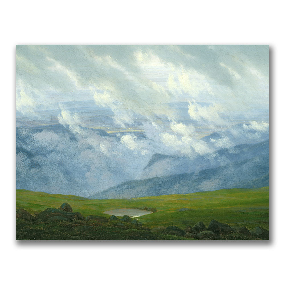 Caspar Friedrich Drifting Clouds Canvas Art 18 x 24 Image 1