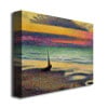 George Lemmen The Beach at Heist Canvas Art 18 x 24 Image 2