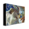 Edgar Degas In Front of the Mirror Canvas Art 18 x 24 Image 2