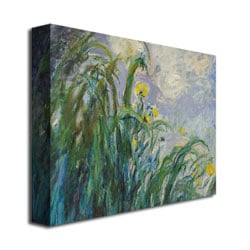 Claude Monet The Yellow Iris Canvas Art 18 x 24 Image 3