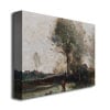Jean Baptiste Corot Morning in the Field Canvas Art 18 x 24 Image 2