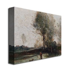 Jean Baptiste Corot Morning in the Field Canvas Art 18 x 24 Image 3