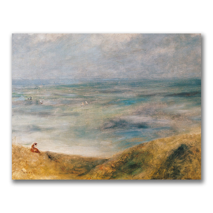 Pierre Renoir View of the Sea Guernsey Canvas Art 18 x 24 Image 1