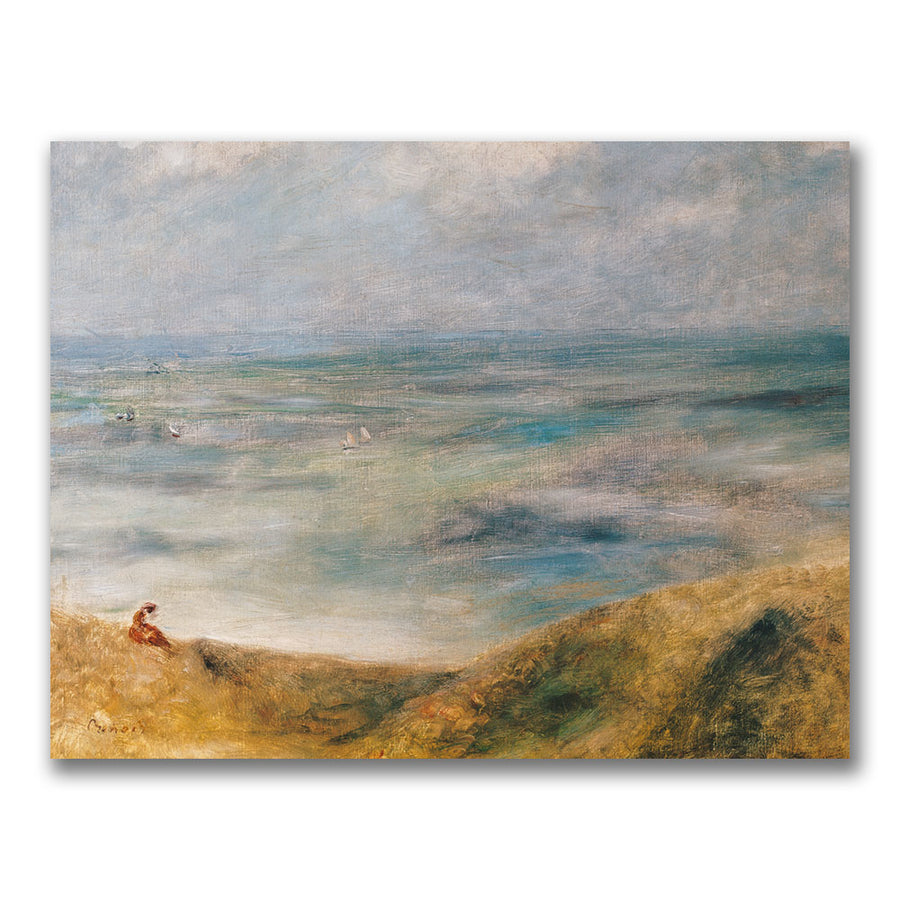 Pierre Renoir View of the Sea Guernsey Canvas Art 18 x 24 Image 1