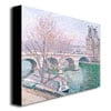 Camille Pissaro The Pont-Royal and the Pavillo Canvas Art 18 x 24 Image 2