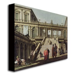 Canatello Castle Courtyard 1762 Canvas Art 18 x 24 Image 3